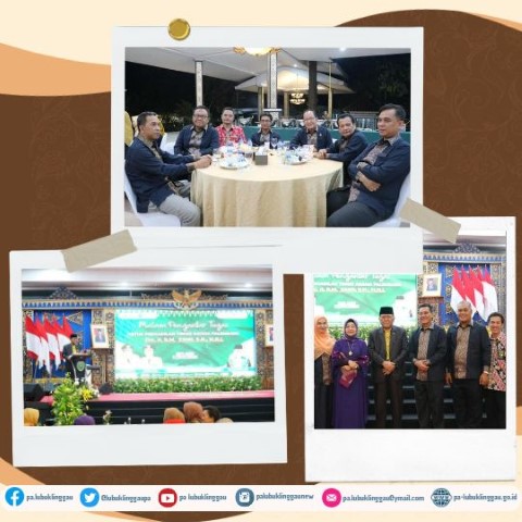 ACARA PELEPASAN KETUA PENGADILAN TINGGI AGAMA PALEMBANG 2