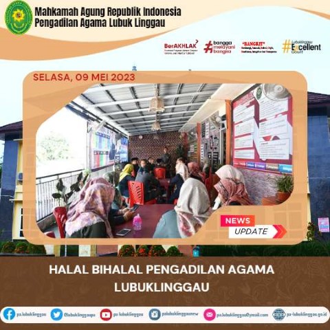 HALAL BIHALAL PENGADILAN AGAMA LUBUKLINGGAU 1