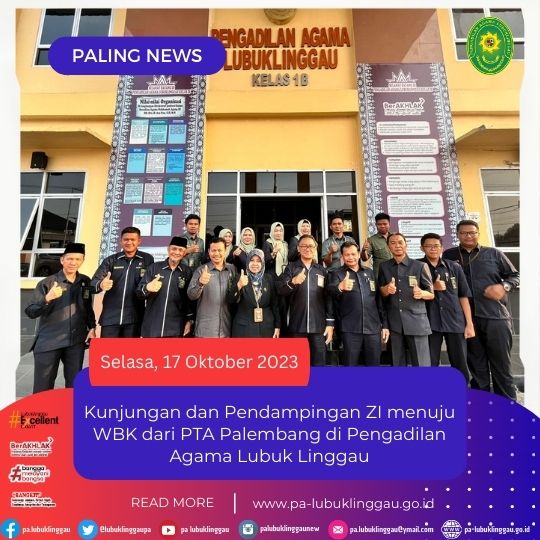 Kunjungan dan Pendampingan ZI menuju WBK dari PTA Palembang di Pengadilan Agama Lubuk Linggau (1).jpg