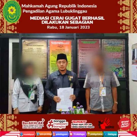Mediasi Cerai Gugat Berhasil Dilakukan Sebagian 1