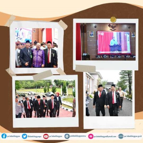 PA Lubuk Linggau turut hadir dalam Ulang Tahun hut ke 80 musi rawas dan rapat paripurna istimewa