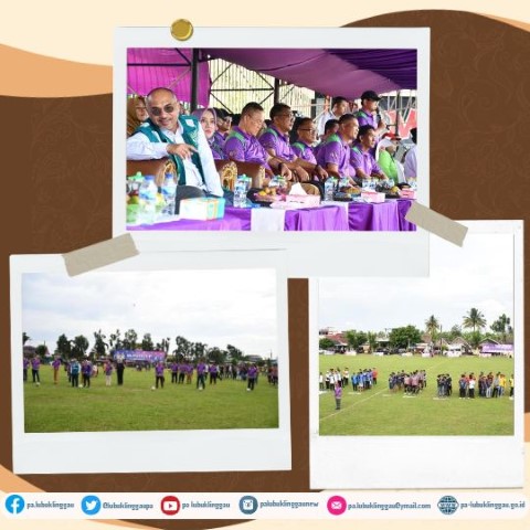 PEMBUKAAN TURNAMEN SEPAK BOLA PIALA BUPATI CUP 2