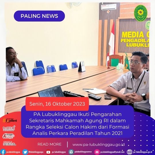 Pengarahan Sekretaris Mahkamah Agung RI dalam Rangka Seleksi Calon Hakim dari Formasi Analis Perkara Per.jpg