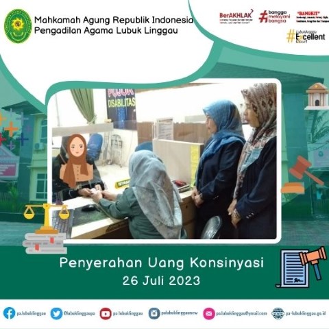 Penyerahan Uang Konsinyasi 2607