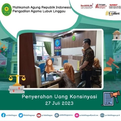 Penyerahan Uang Konsinyasi 2707