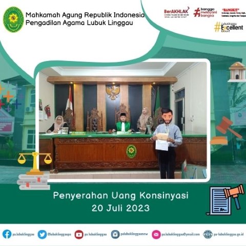 Penyerahan Uang Konsiyansi 2007