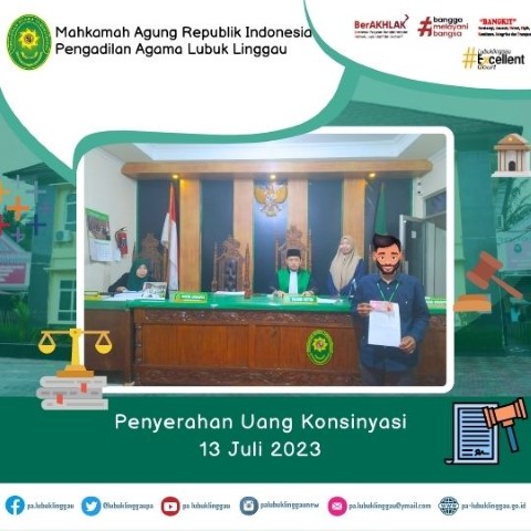 Penyerahan Uang Konsyniasi