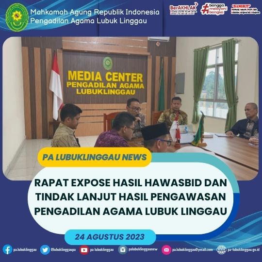 RAPAT EXPOSE HASIL HAWASBID DAN TINDAK LANJUT HASIL PENGAWASAN PENGADILAN AGAMA LUBUK LINGGAU (1).jpg