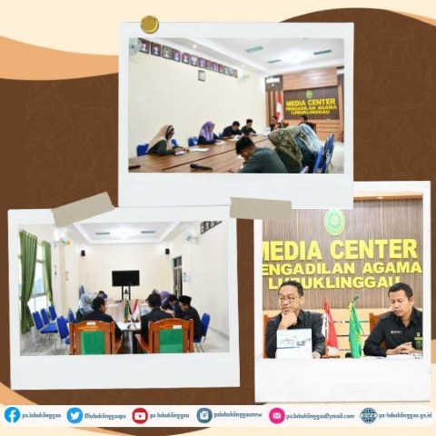 RAPAT MONEV BULANan BAGIAN KESEKRETARIATAN PADA PENGADILAN AGAMA LUBUK LINGGAU 2