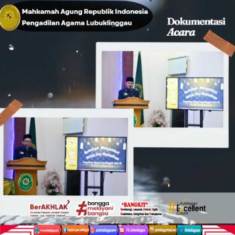 Ruwahan Pengadilan Agama Lubuklinggau menyambut Bulan Suci Ramadhan 1444H 2