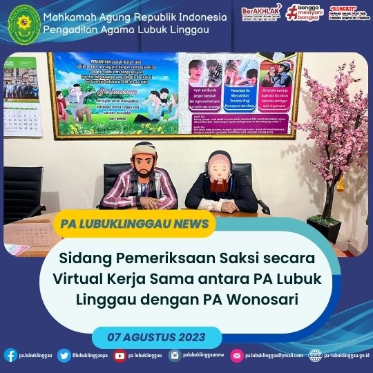 Sidang Pemeriksaan Saksi secara Virtual Kerja Sama antara PA Lubuk Linggau dengan PA Wonosari (2).jpg