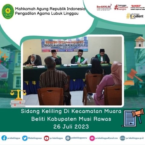 Sidang Keliling Di Kecamatan Muara Beliti Kabupaten Musi Rawas 2607