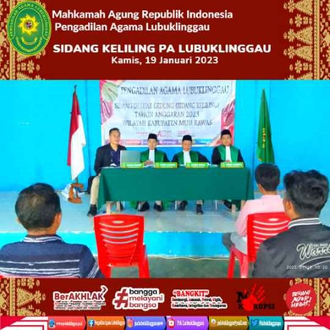 Sidang Keliling PA Lubuklinggau