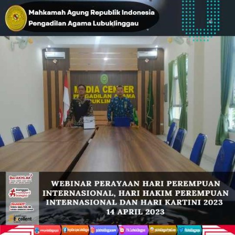 Webinar Perayaan Hari Perempuan Internasional Hari Hakim Perempuan Internasional dan Hari Kartini 2023 1