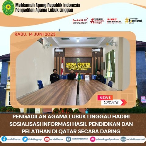 Sosialisasi Informasi Hasil Pendidikan Dan Pelatihan Di Qatar Secara Daring 1