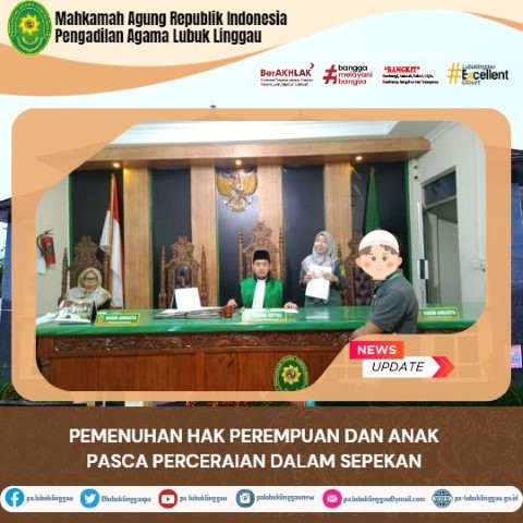 pemenuhan hak perempuan dan anak pasca perceraian dalam sepekan 4