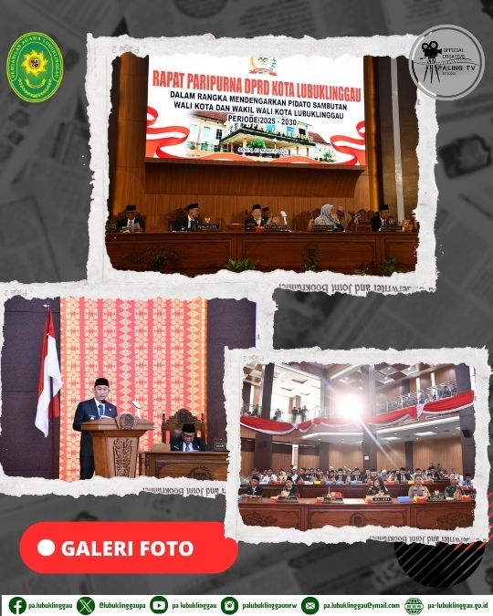 Rapat Paripurna DPRD dalam Mendengarkan Pidato Wali Kota dan Wakil Wali Kota Periode 2025-2030 (1).jpg