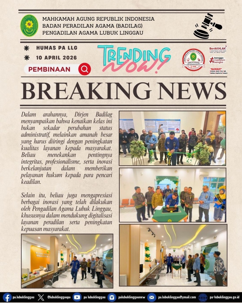 Peresmian Kenaikan Kelas oleh Dirjen Badilag (1).jpg