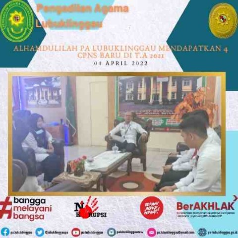 ALHAMDULILAH PA LUBUKLINGGAU MENDAPATKAN 4 CPNS BARU DI T.A 2021 1