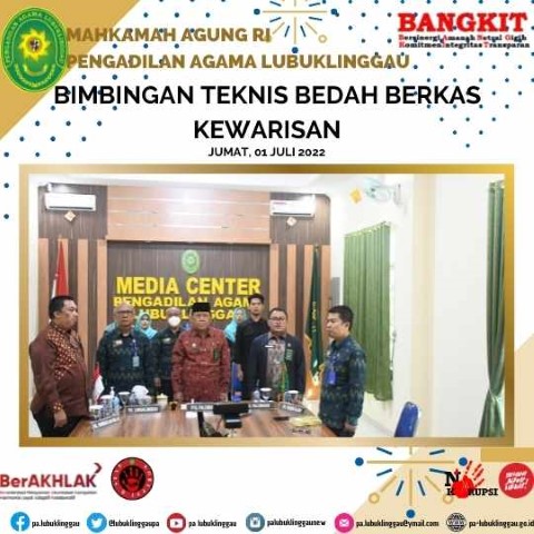 BIMBINGAN TEKNIS BEDAH BERKAS KEWARISAN 3