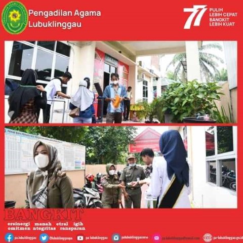 Duta Pelayanan PA Lubuklinggau Beraksi Berikan Layanan Ikhlas Sepenuh Hati