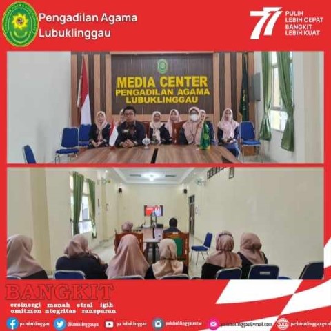 PA LUBUKLINGGAU IKUTI RANGKAIAN KEGIATANPERINGATAN HUT MAHKAMAH AGUNG KE 77 SECARA DARING 3