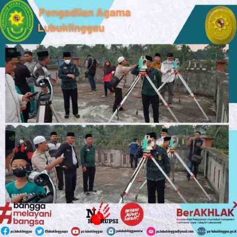 PA LUBUKLINGGAU MENGHADIRI ACARA RUKYATUL HILAL PENENTUAN I RAMADHAN 1443 H 3