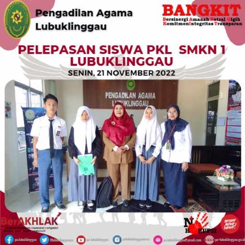 PELEPASAN SISWA PKL SMKN 1 LUBUKLINGGAU