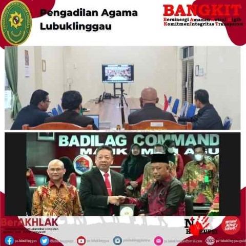 PENANDATANGANAN MOU BADILAG UIN IMAM BONJOL PADANG SERTA KULIAH UMUM SECARA DARING 3