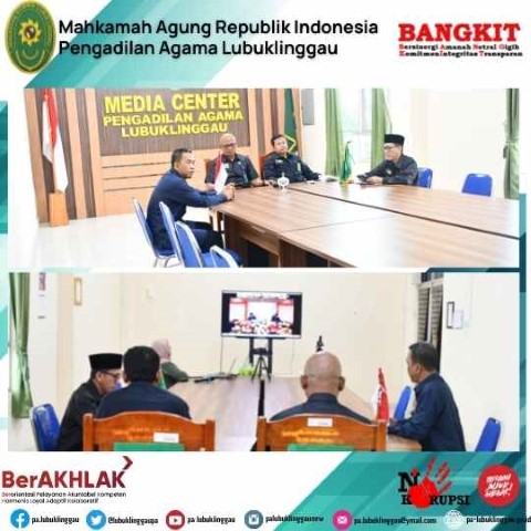 PENGUCAPAN PAKTA INTEGRITAS PENGADILAN TINGGI AGAMA PALEMBANG DAN PENGADILAN AGAMA SE WILAYAH PTA PALEMBANG 2