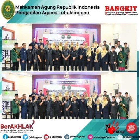 PENUTUPAN PEMBINAAN PENGAWASAN Teknis dan Administrasi yustisial pengadilan agama lubuklinggau ole 3