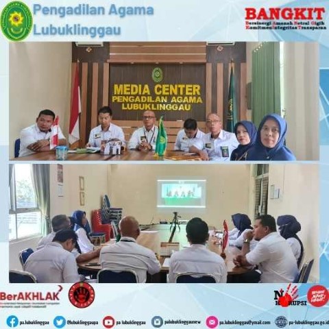 Pembacaan putusan Banding oleh pta palembang 2