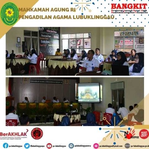 RAPAT PENUTUPAN PELAKSANAAN KEGIATAN PTA PALEMBANG DAN PA SEWILAYAH PTA PALEMBANG DI PA LUBUKLINGGAU 4