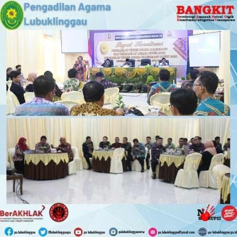 Rapat Koordinasi PTA Palembang dan PA se Wilayah Pta Palembang 3