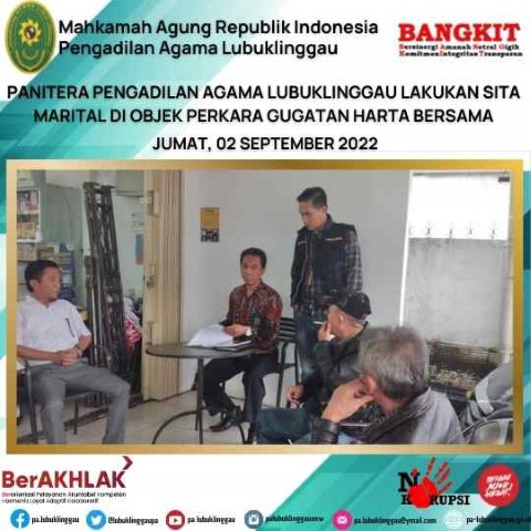 SITA MARITAL DI OBJEK PERKARA GUGATAN HARTA BERSAMA