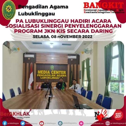 SOSIALISASI SINERGI PENYELENGGARAAN PROGRAM JKN KIS 1