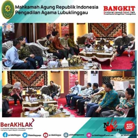 ramah tamah rombongan wakil ketua pta palembang dengan bupati musi rawas 2